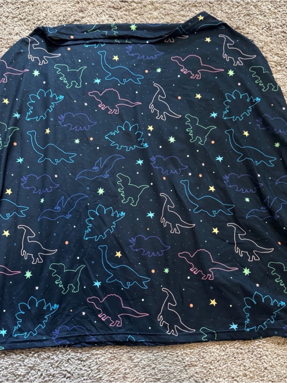Dinosaur car seat cover
